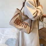 Large-capacity Letter Trend Tote Bag