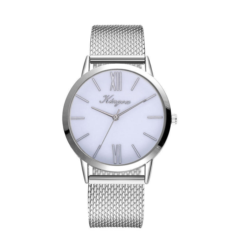 Simple Ladies Mesh Strap Watch