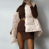 Thick Warm Sleeveless Cotton Jacket