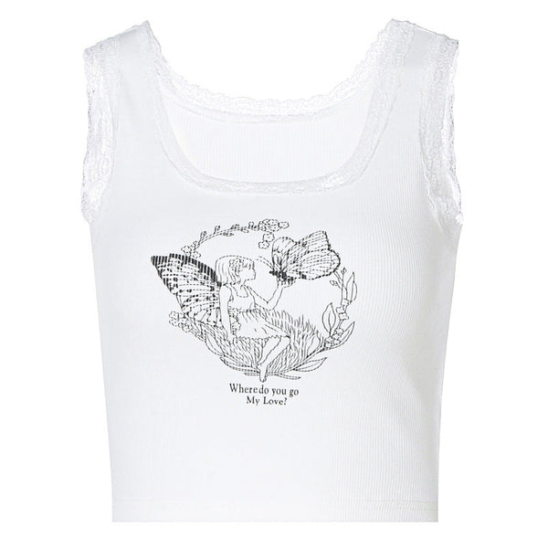 Fairy Printed Camisole