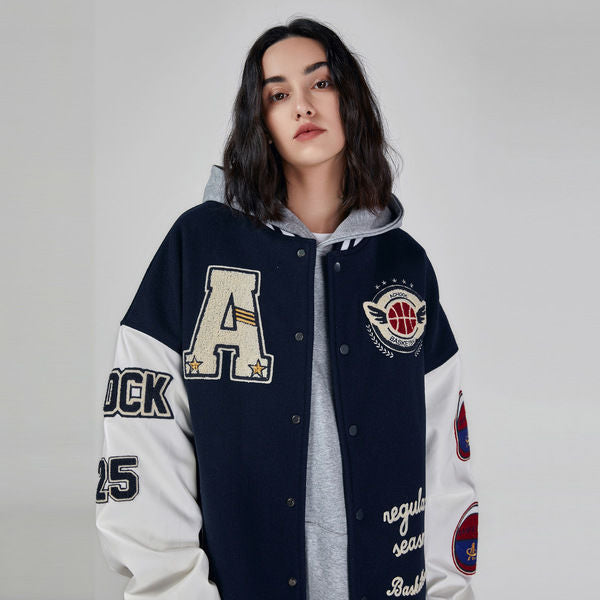 Blue Basketball Jacket