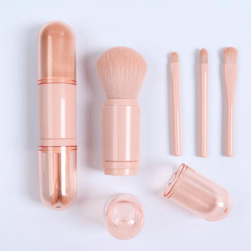 Portable Retractable Multifunctional Makeup Brush