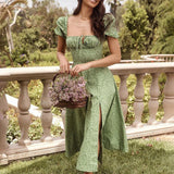 Summer Floral Print Dress