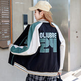 Loose Casual Color Matching Jacket