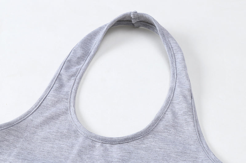 Grey V-neck Sweatshirt