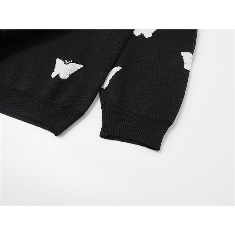 Black Butterfly Sweater