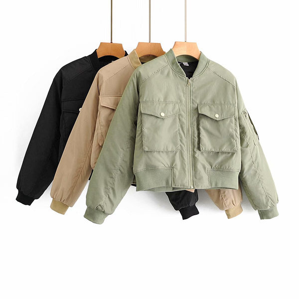 Bomber Jacket Plus Cotton Coat