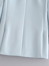 Double-breasted Suit Blazer