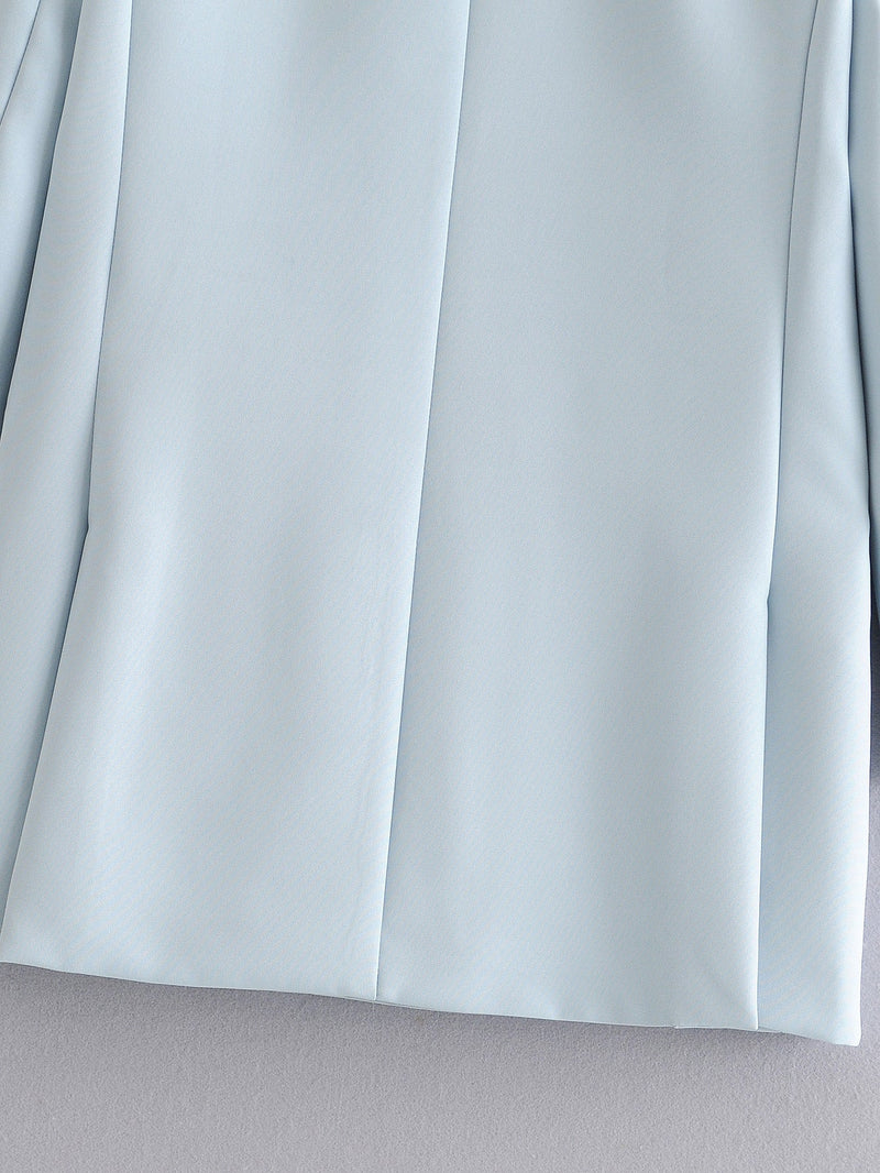 Double-breasted Suit Blazer