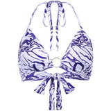 Zebra Print Ring Vacation Top