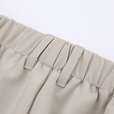 Loose Drape Commuter Simple Pants