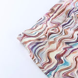 Slim Temperament High Waist Corrugated Flared Pants