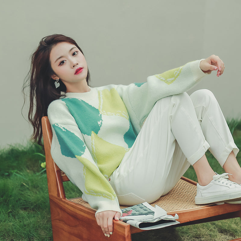 Diamond Outer Wear Sweater