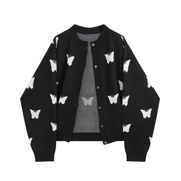 Black Butterfly Sweater
