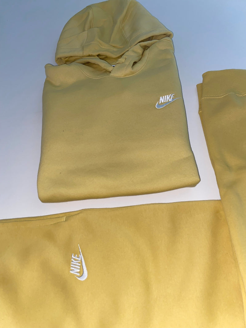 Ensemble nike fleece jaune vif
