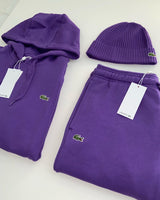 Ensemble lacoste purple + bonnet 💜