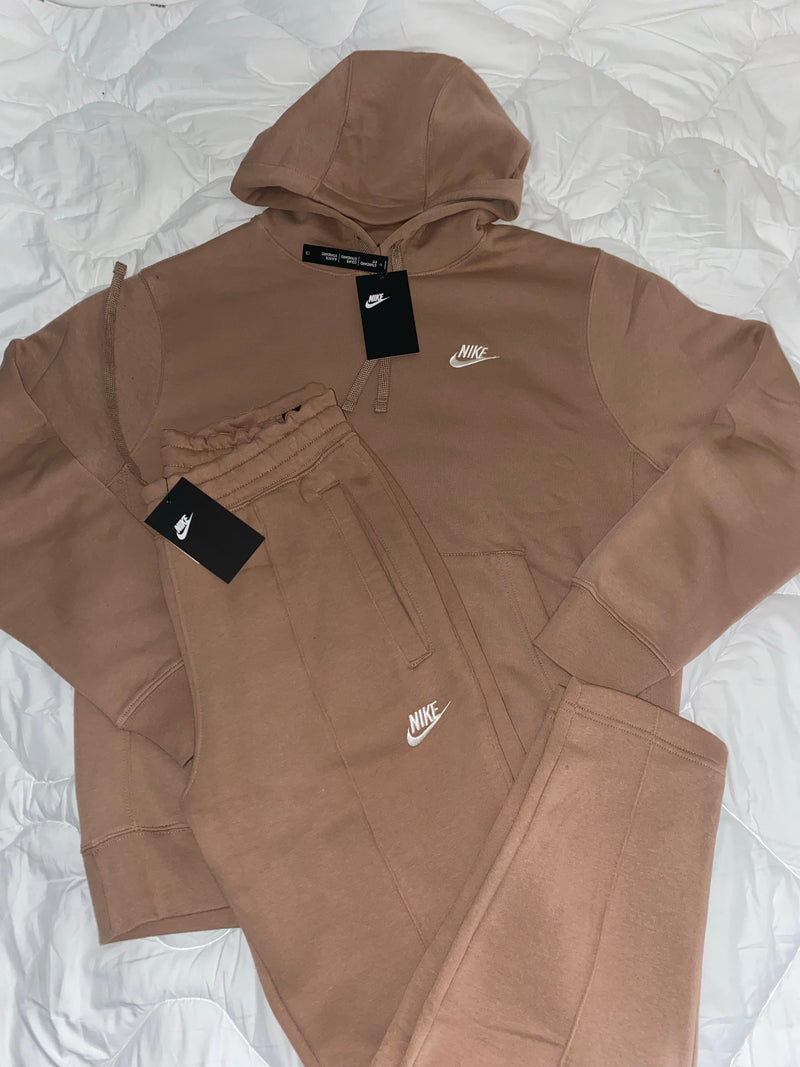 Ensemble Nike tech fleece marron 🤎