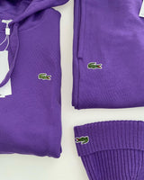 Ensemble lacoste purple + bonnet 💜