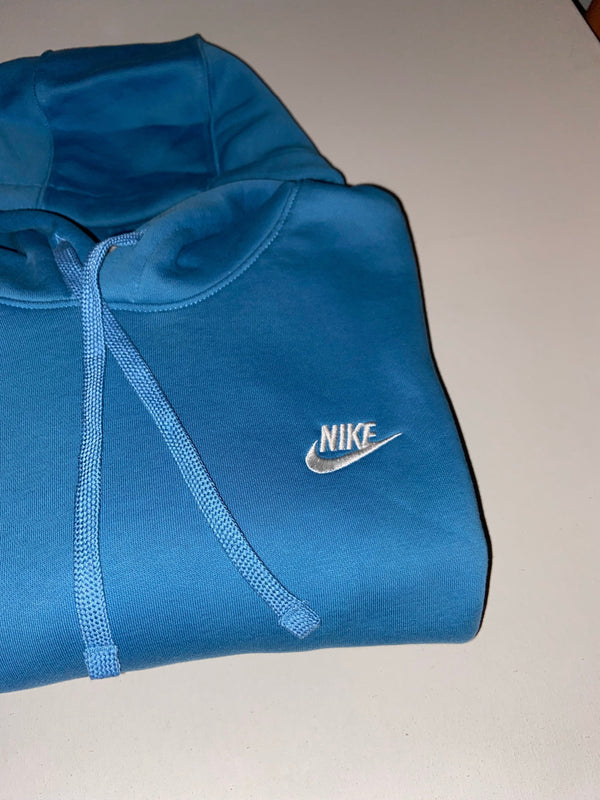Sweat nike fleece céruléen