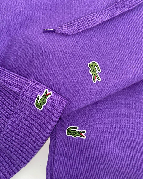 Ensemble lacoste purple + bonnet 💜