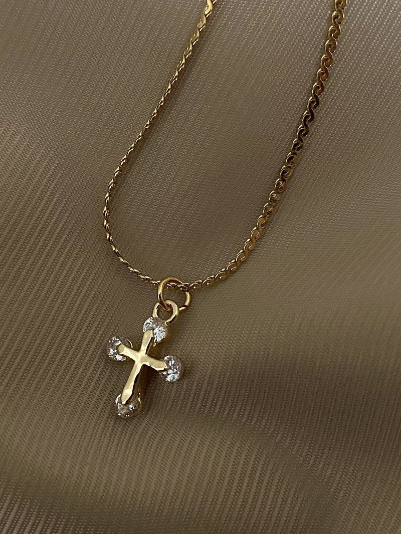 COLLIER MINI CROIX