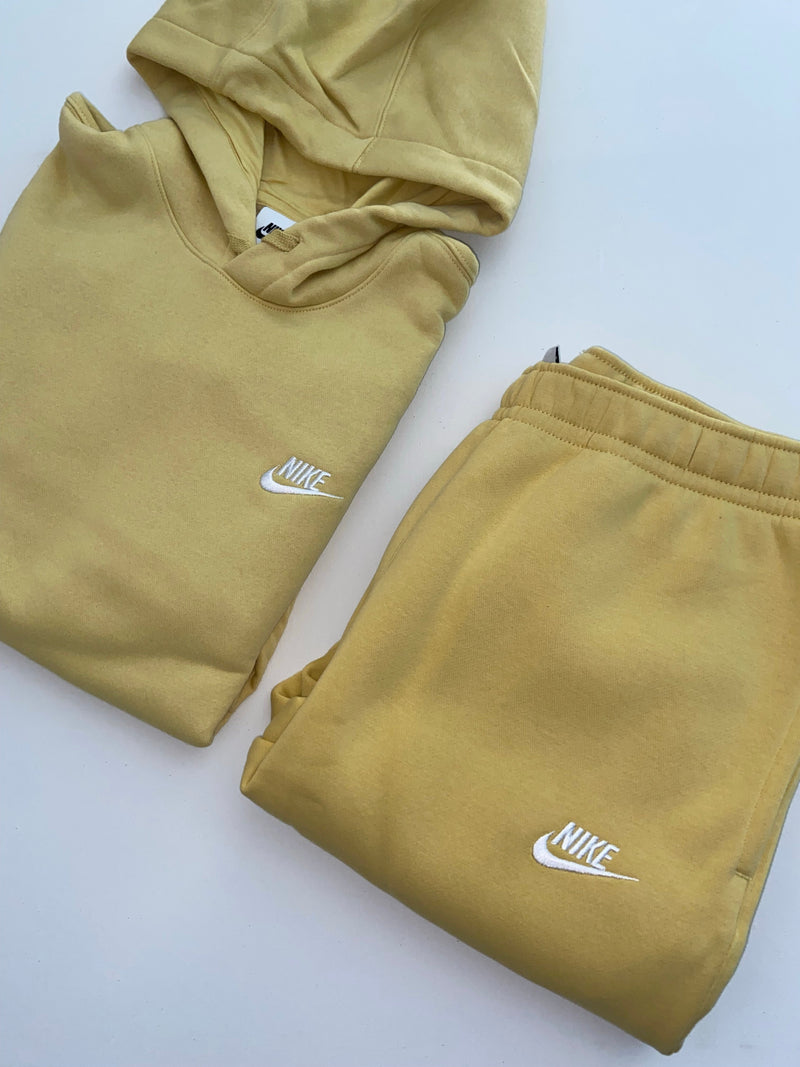 Ensemble nike fleece jaune vif