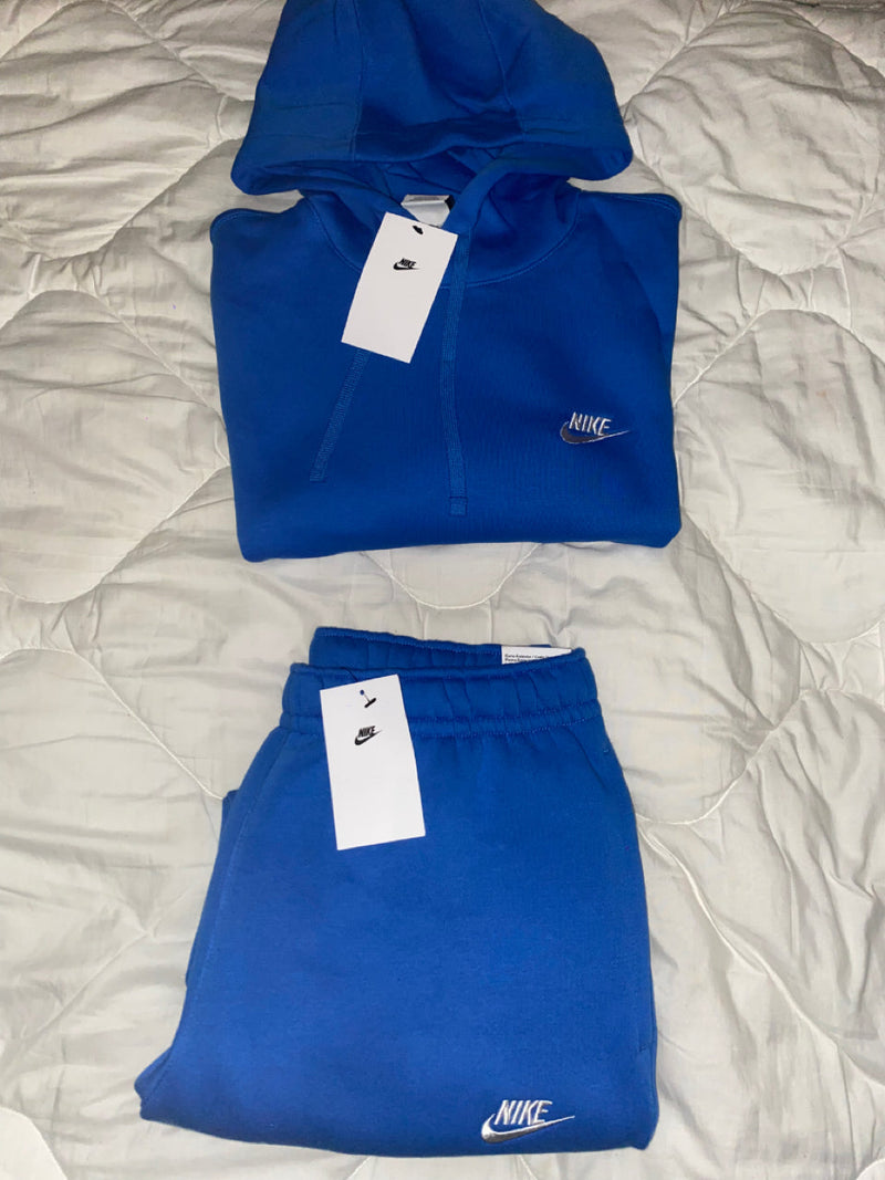 Ensemble Nike fleece bleu électrique💙