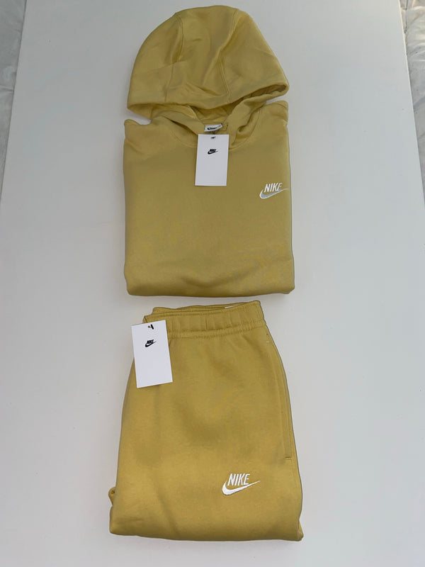 Ensemble nike fleece jaune vif