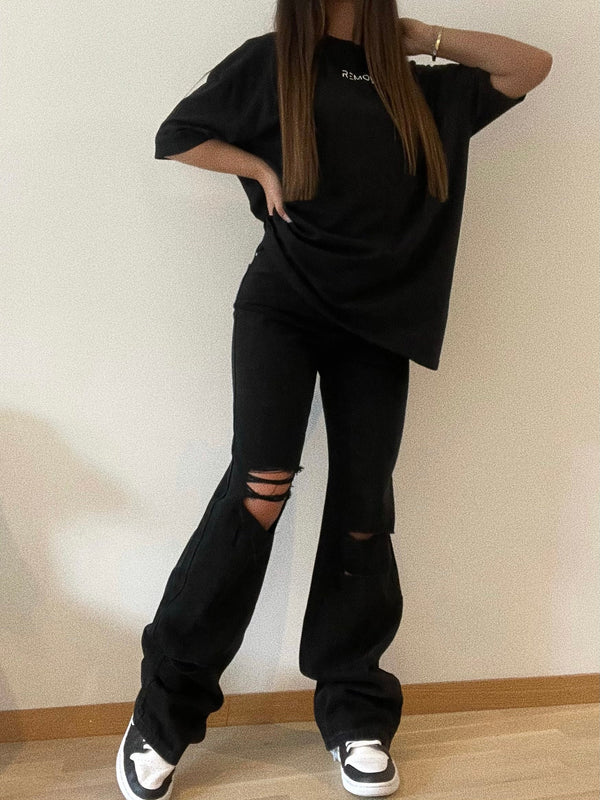 Jean oversized noir 2
