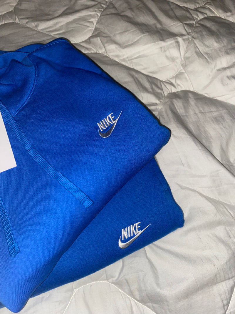 Ensemble Nike fleece bleu électrique💙