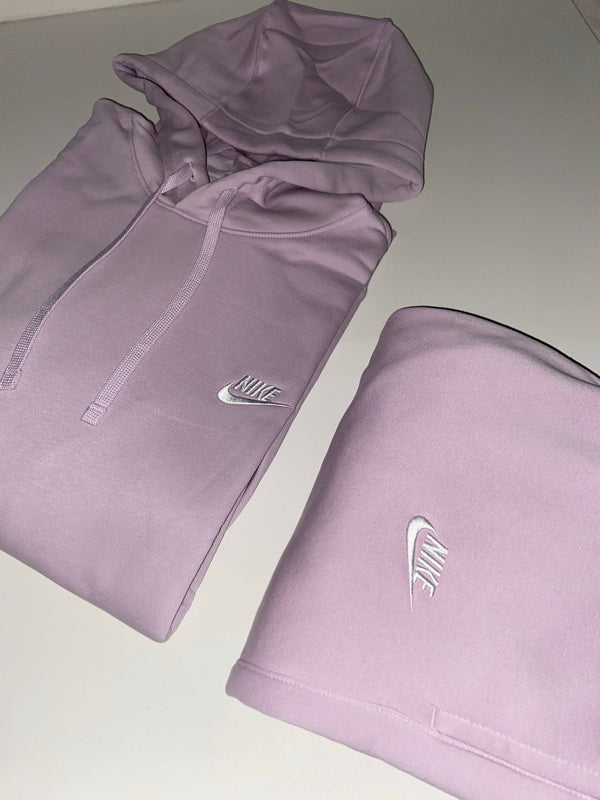 Ensemble nike fleece lilas