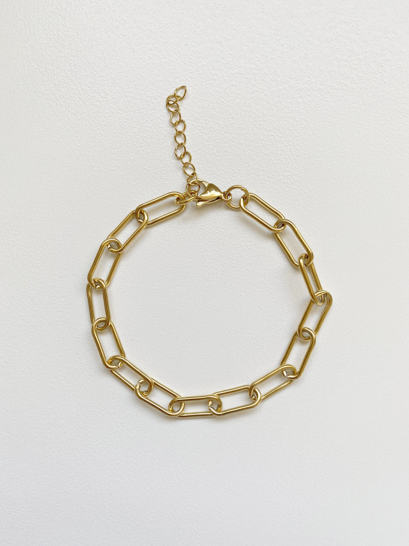 CHEVILLE CHAÎNE OVALE