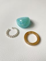 ENSEMBLE DE BAGUES NUAGEUX