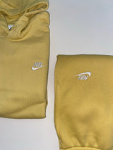 Ensemble nike fleece jaune vif