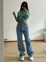 Jean oversized simple