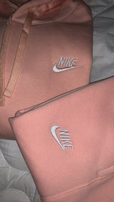 Ensemble Nike fleece rose poudre 💕