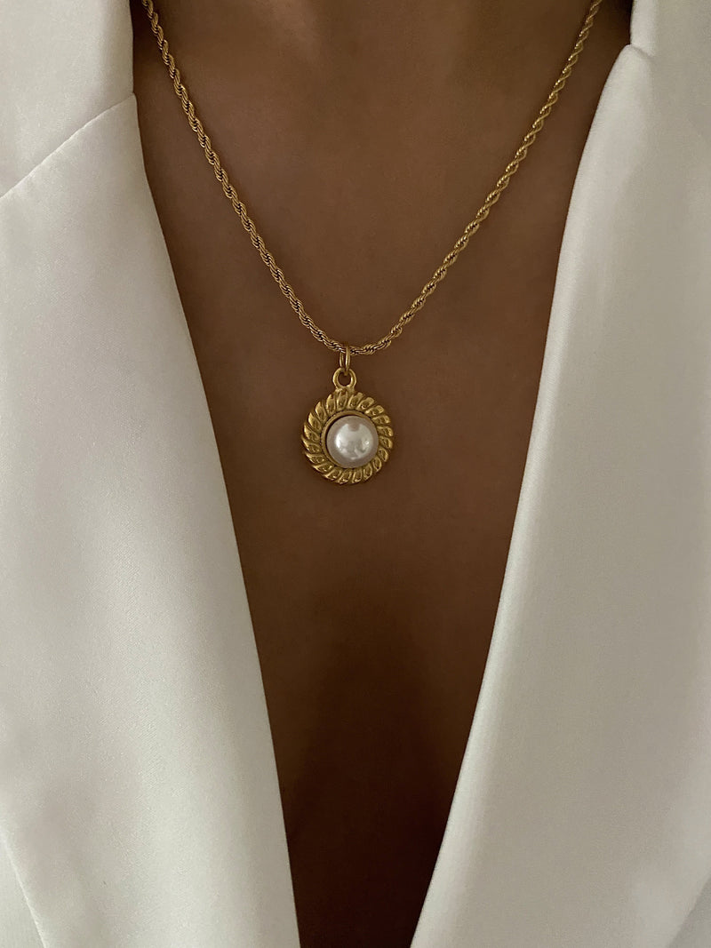 COLLIER DE PERLES ARIEL