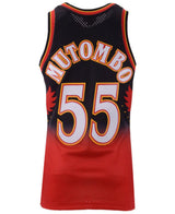 Dikembe Mutombo Atlanta Hawks Hardwood Classics Finished Swingman Jersey