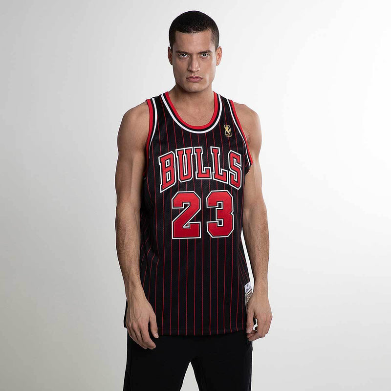 Michael Jordan Chicago Bulls 1996-97 Hardwood Classics Player Jersey - Black