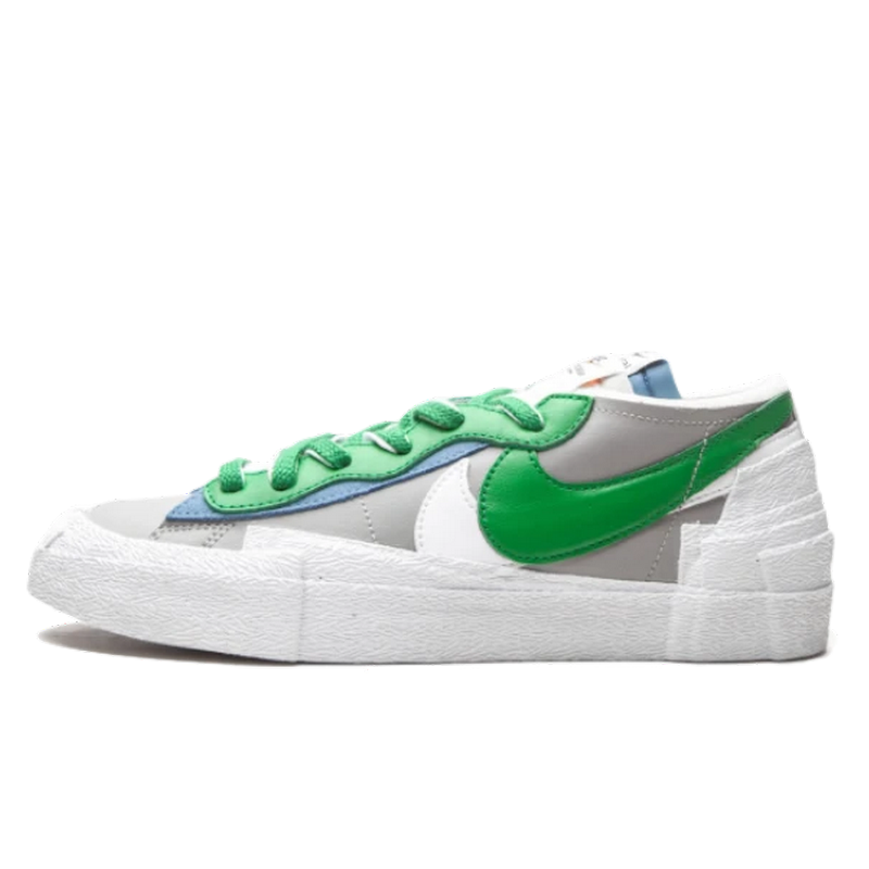 Nike Blazer Low Sacai Medium Grey Classic Green