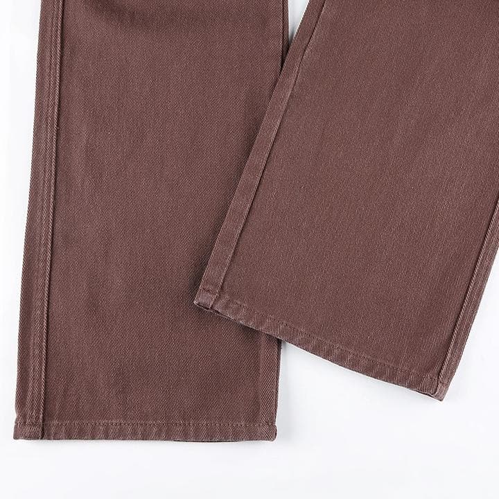 CADY CARGO JEANS IN BROWN