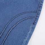 HEATHER LIGHT WASH FLARE JEANS