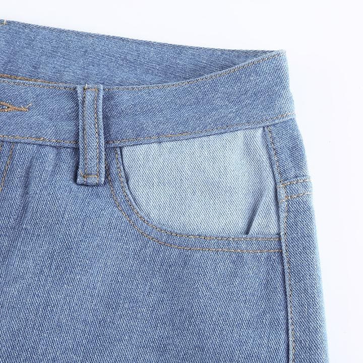 FRANKIE PATCHWORK JEANS