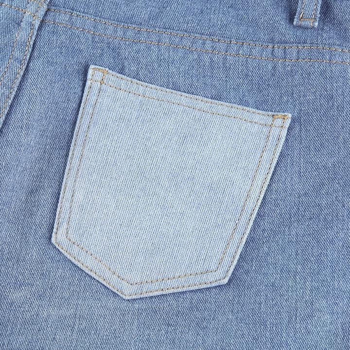 FRANKIE PATCHWORK JEANS