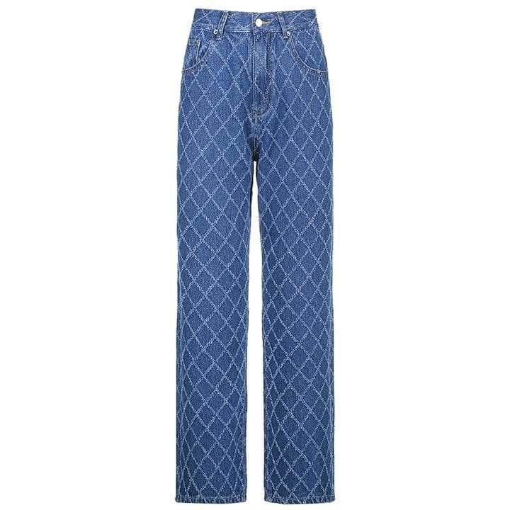 MILLIE DISTRESSED DIAMOND JEANS