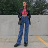 MILLIE DISTRESSED DIAMOND JEANS