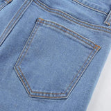 GINA LEOPARD TRIMMED JEANS