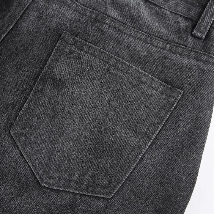 HEATHER BLACK FADE JEANS