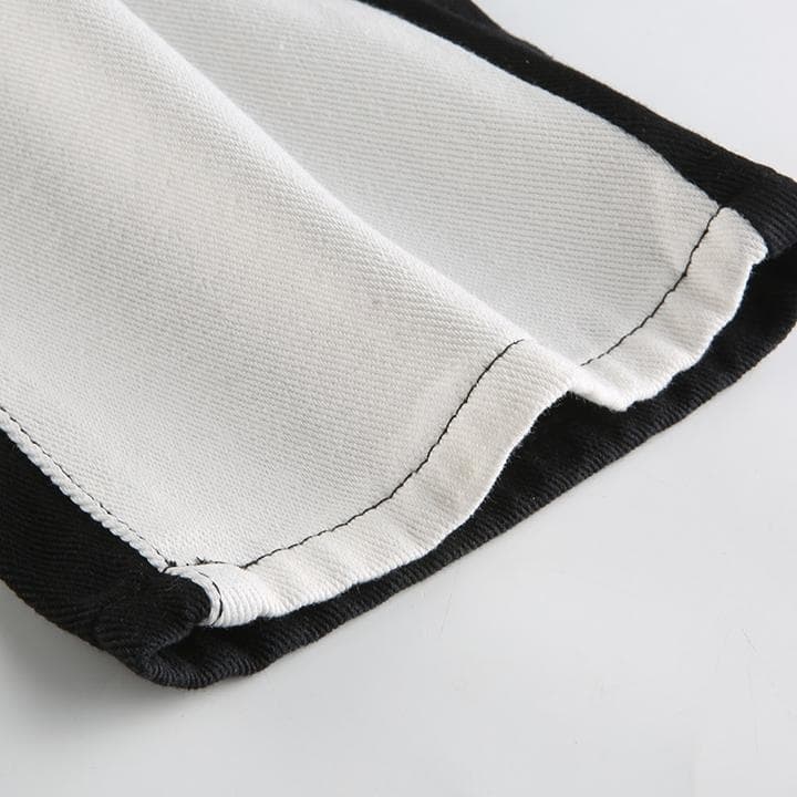 BONNIE MONOCHROME SPLICE JEANS