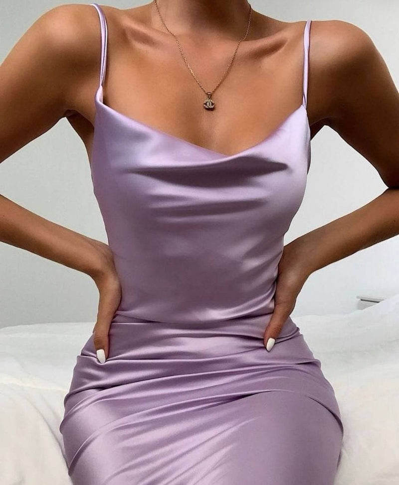ROBE SATIN IRIS